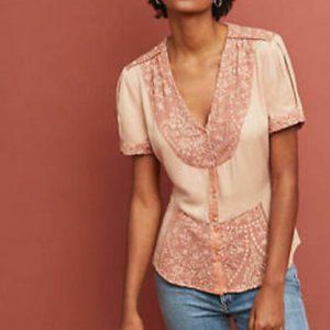 BNWT Anthropologie Lace Blouse